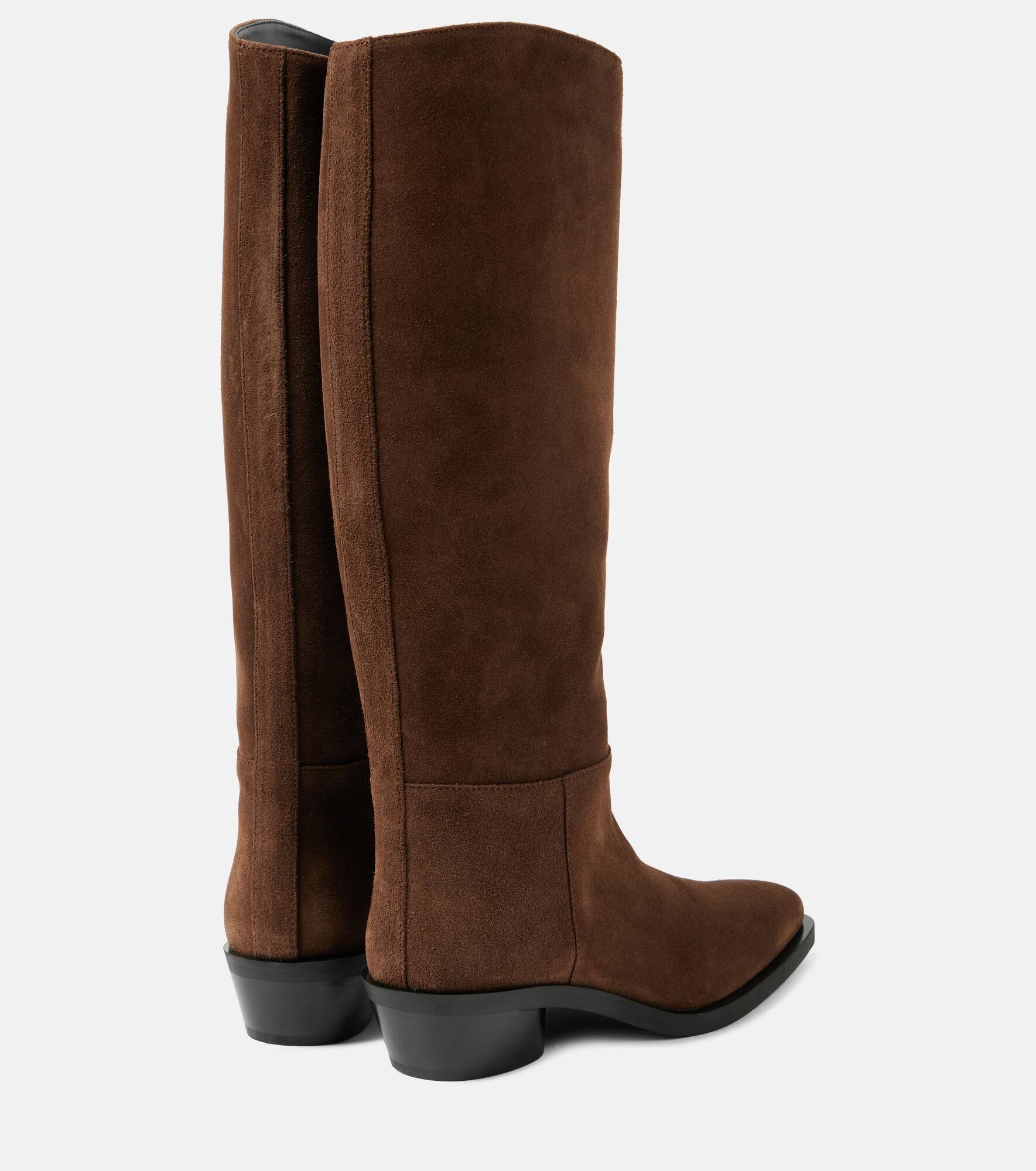 Bronco suede knee-high boots - 3