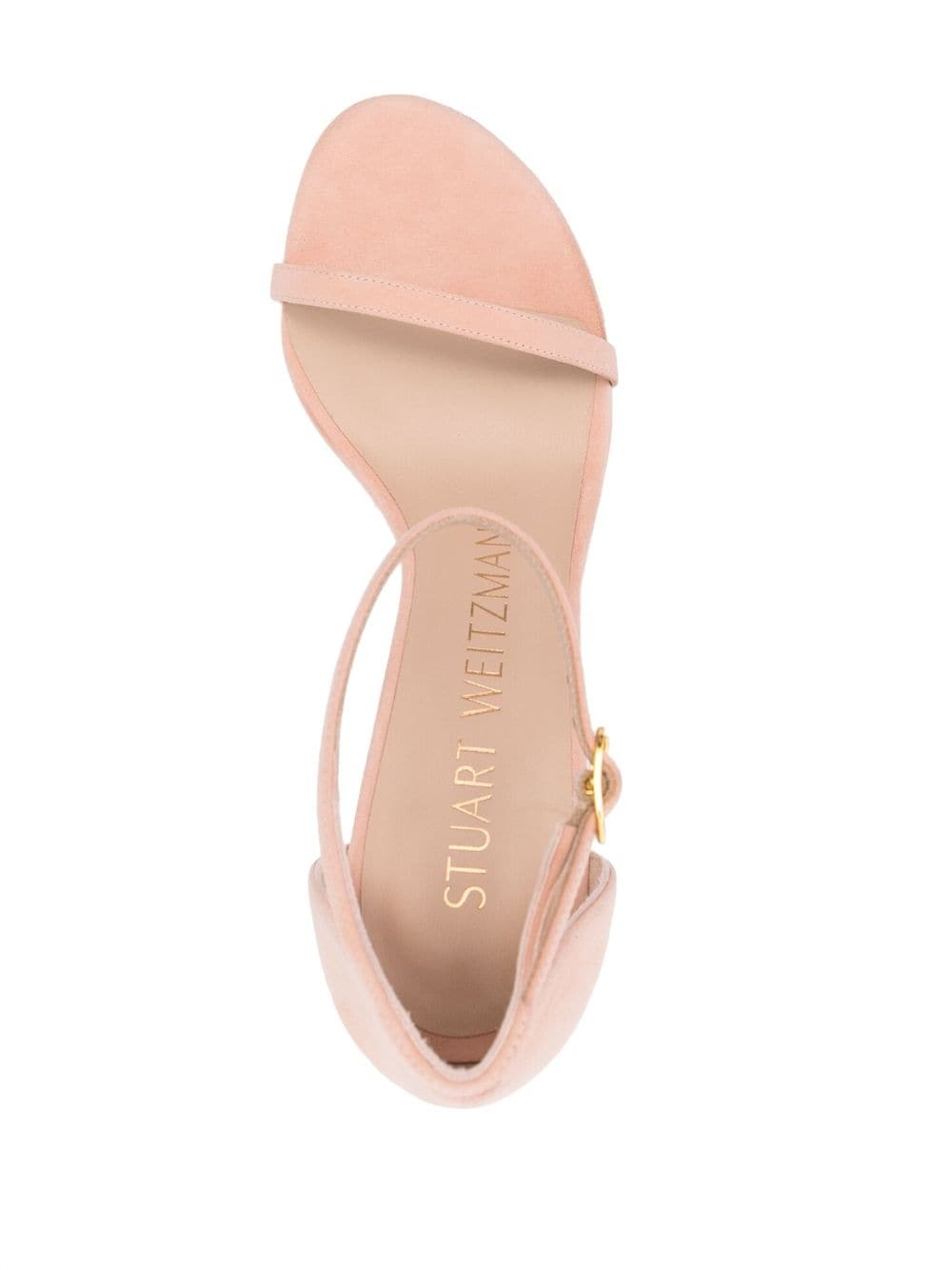 Nudistsong 105mm suede sandals - 4