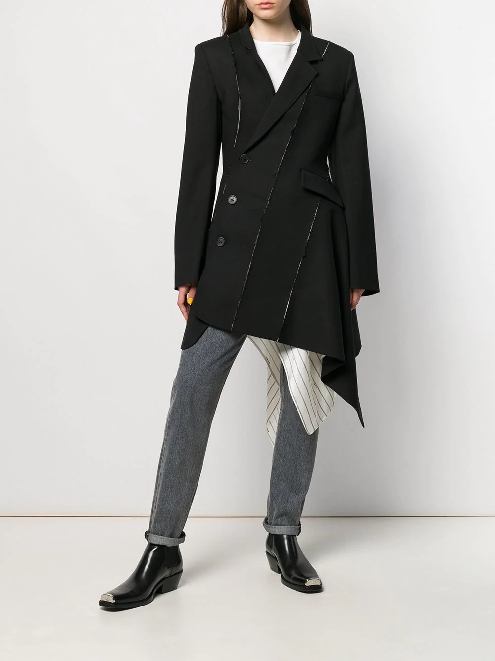 deconstructed slashed jacket - 2