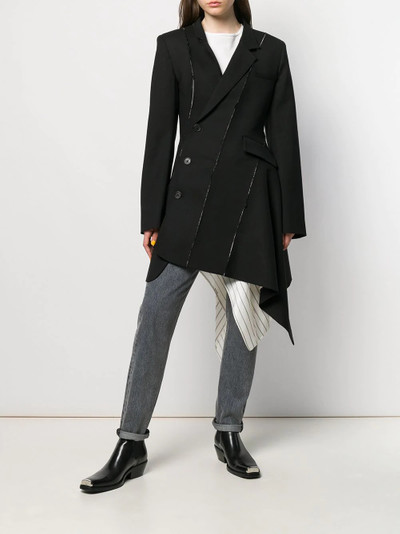 Monse deconstructed slashed jacket outlook