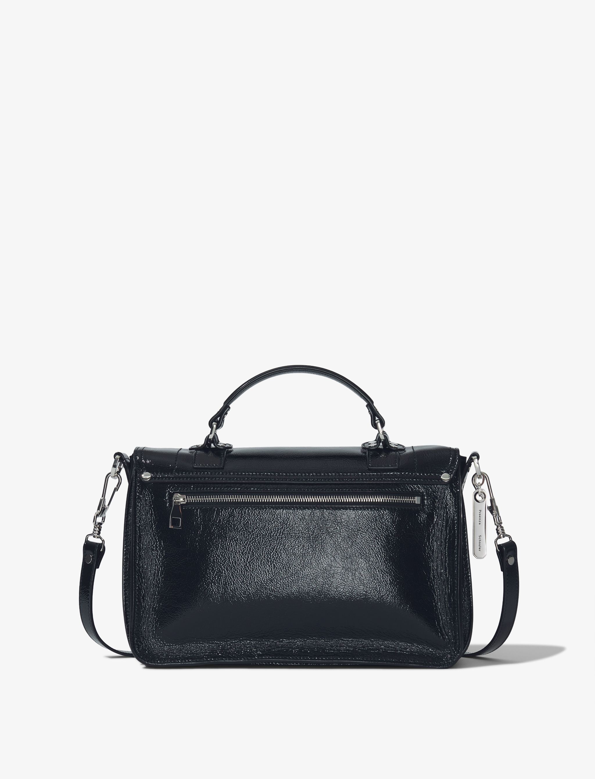 Crinkled Patent PS1 Medium Bag - 3
