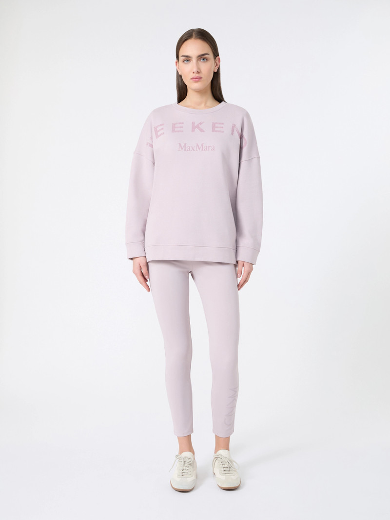 TASCA Technical jersey leggings - LILAC 8