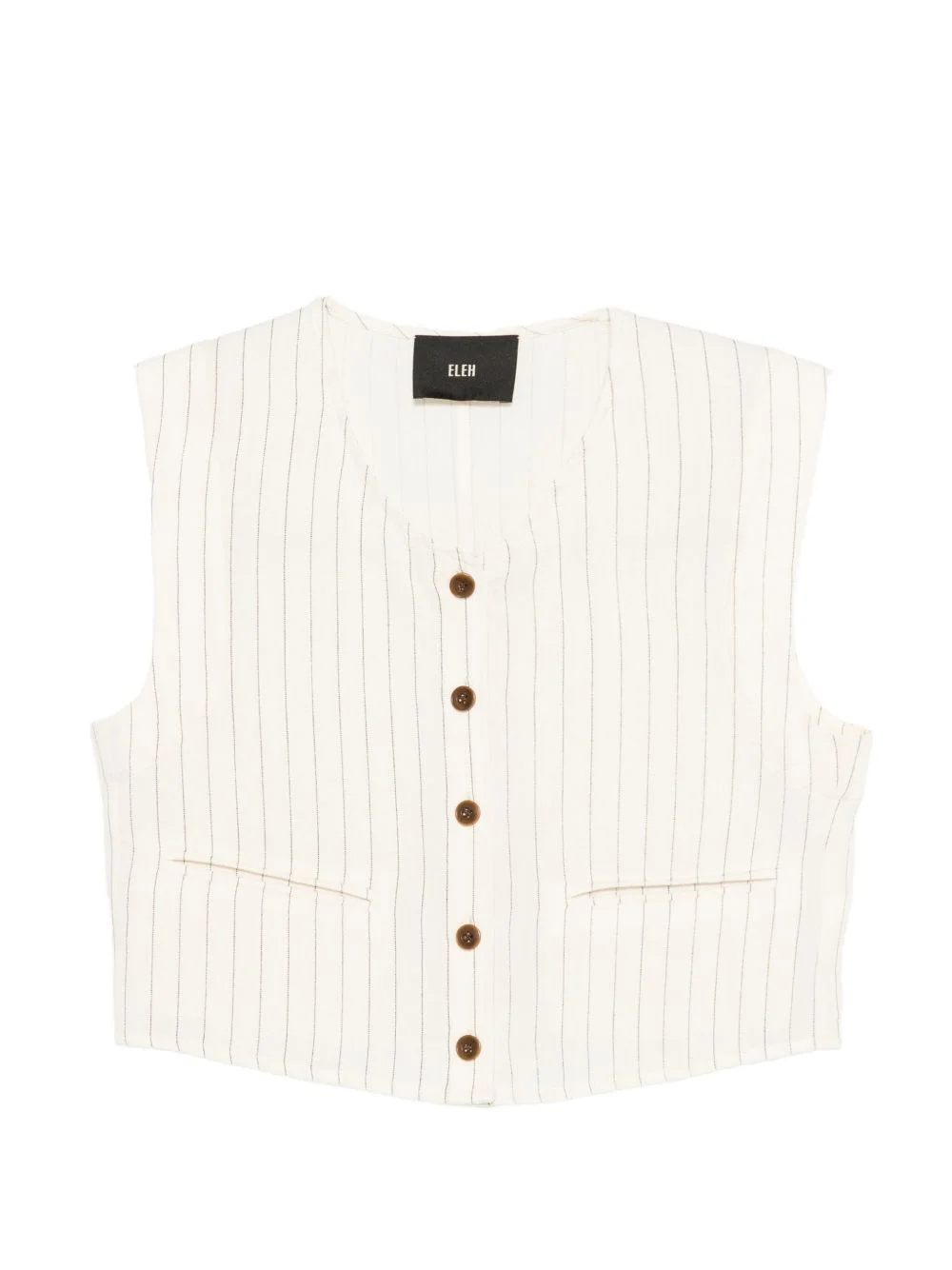 pinstripe button jacket - 1