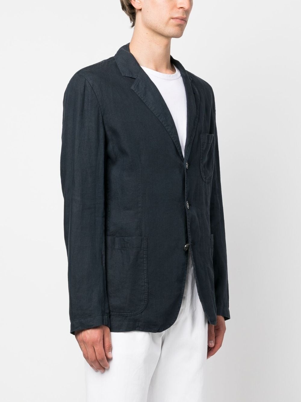 boxy single-breasted jacket - 5