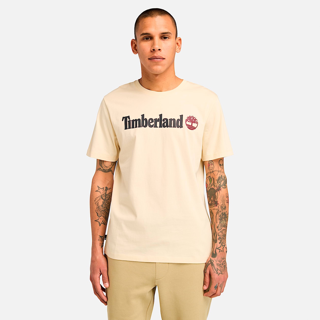 Men's Linear Logo Short Sleeve T-Shirt - 2