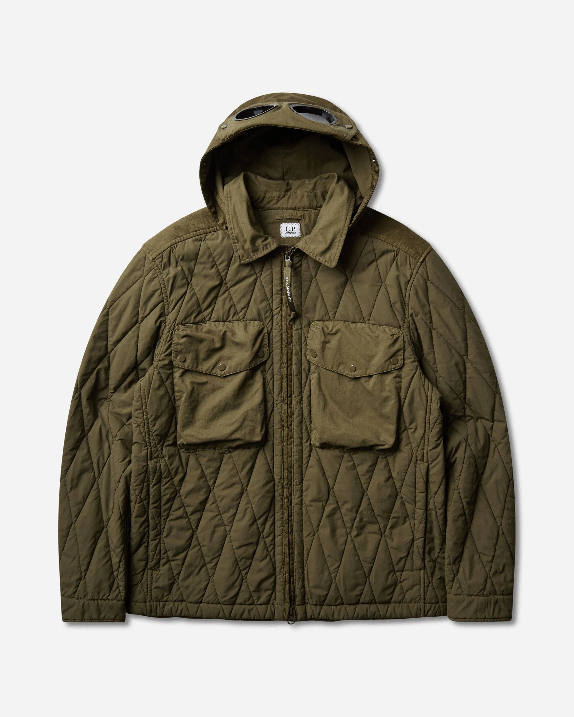 Men's GD Liner Mixed Goggle Jacket Ivy Green - 1