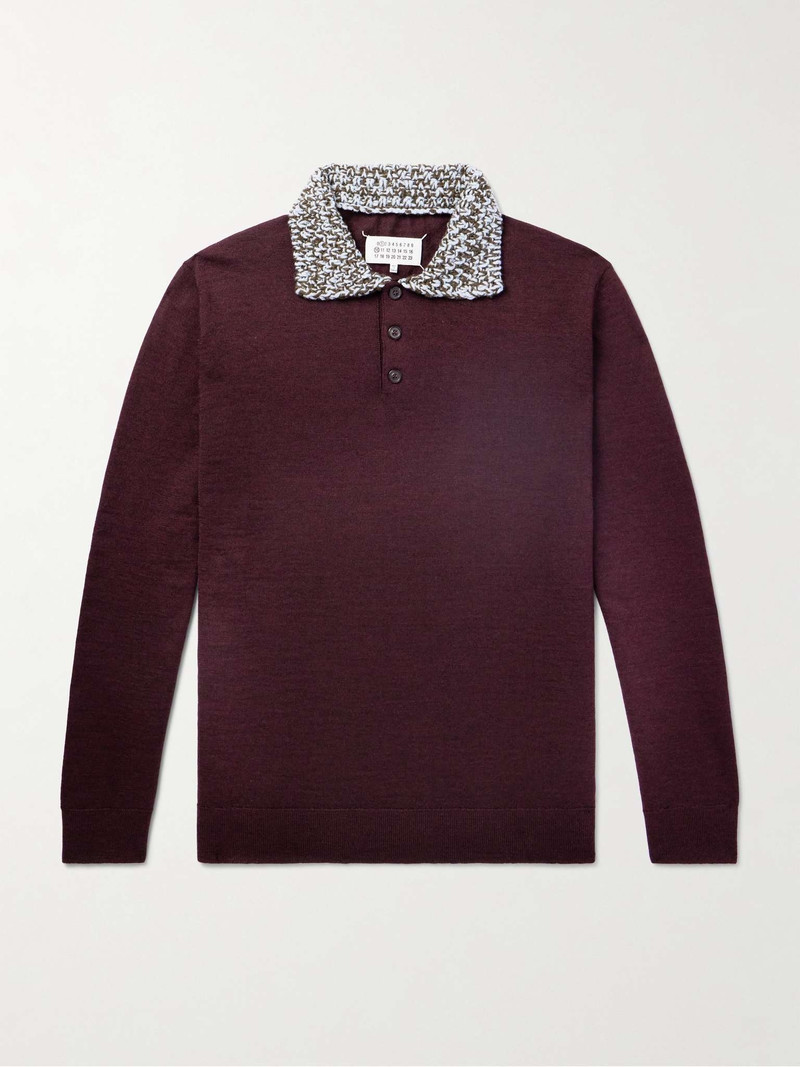 Wool Polo Shirt - 1