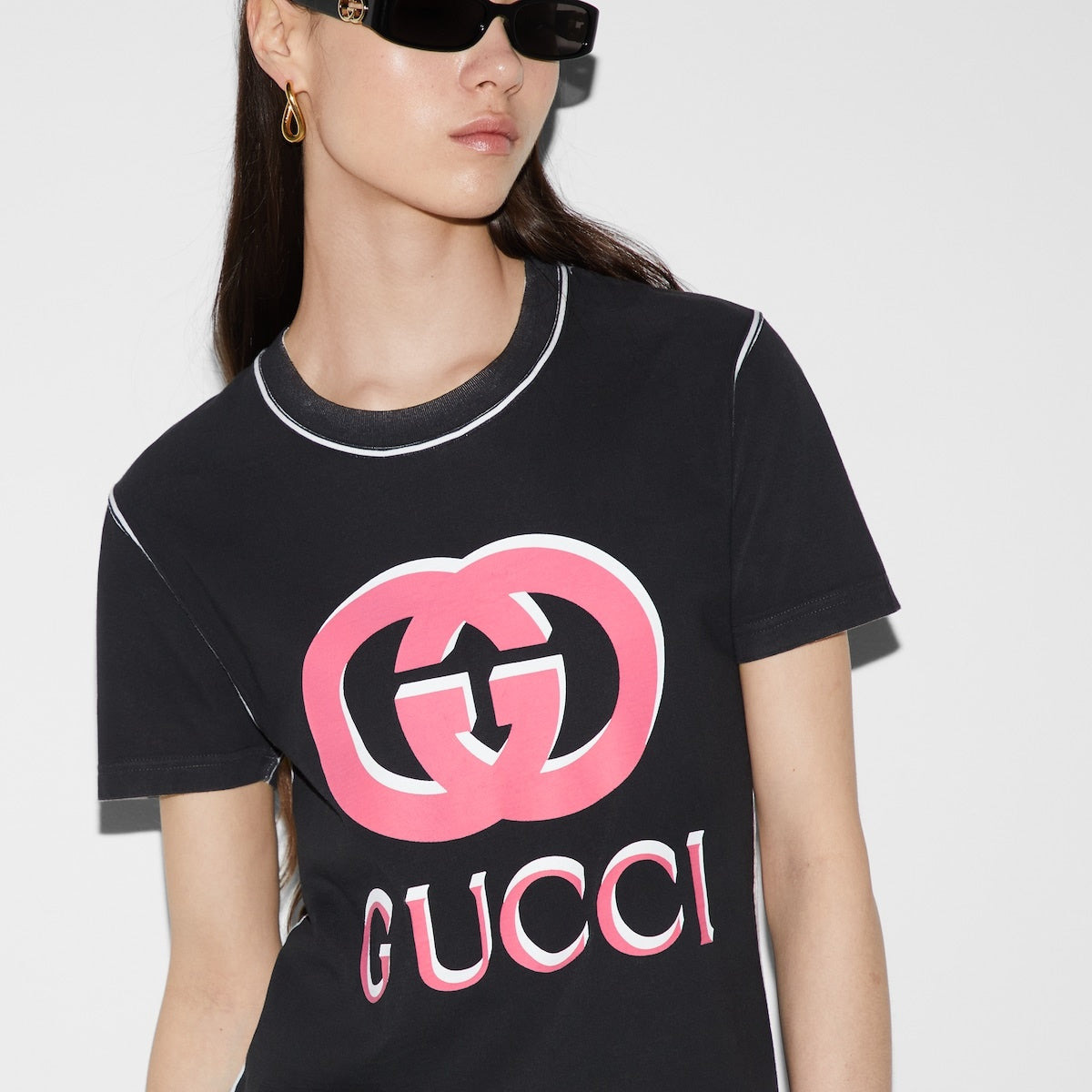 Gucci Printed Cotton Jersey T-Shirt - 2