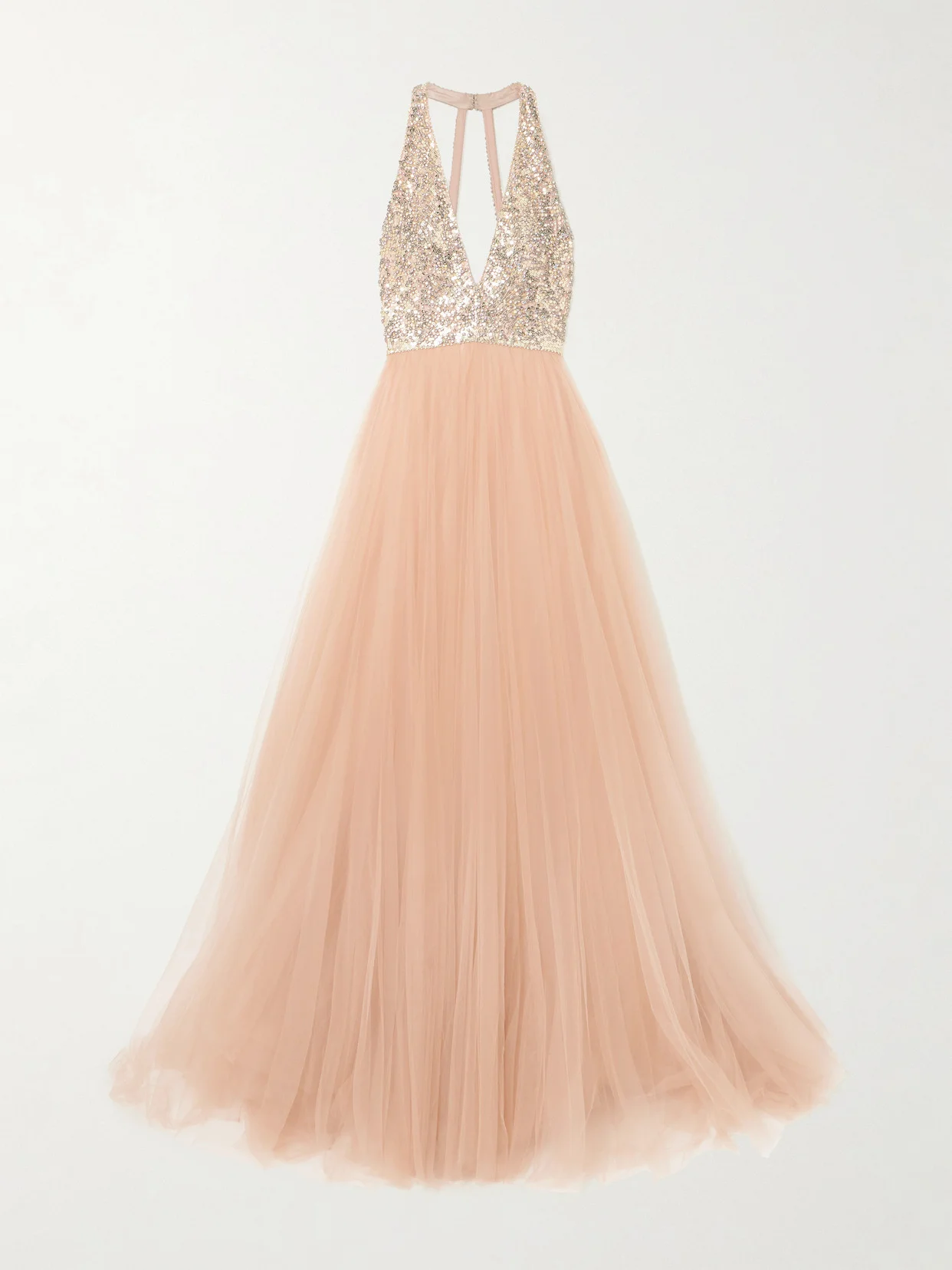 Tidal Embellished Tulle Gown - 1
