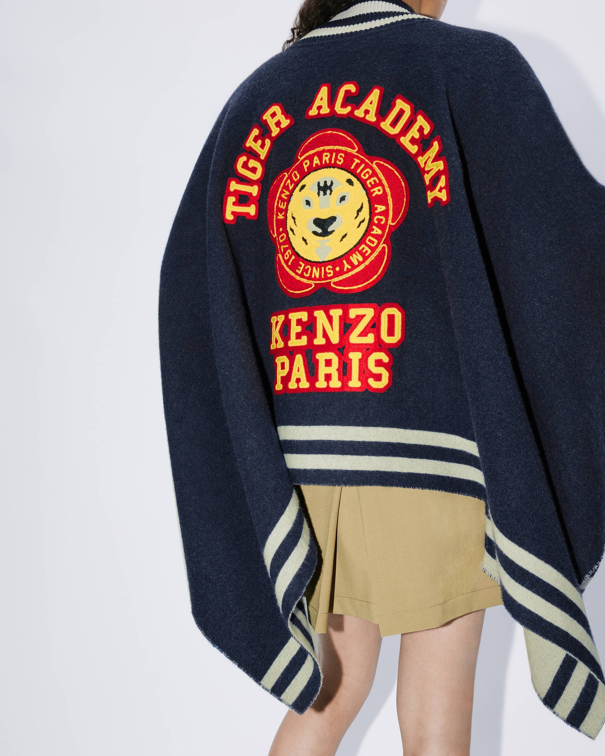 'KENZO Stamp' poncho - 7