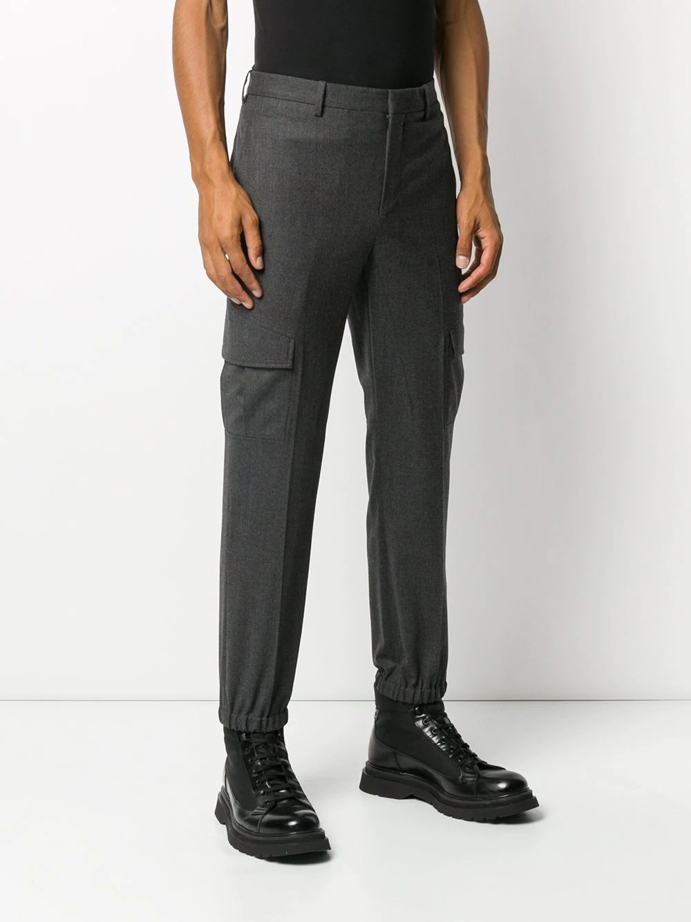 tapered tailored trousers - 3