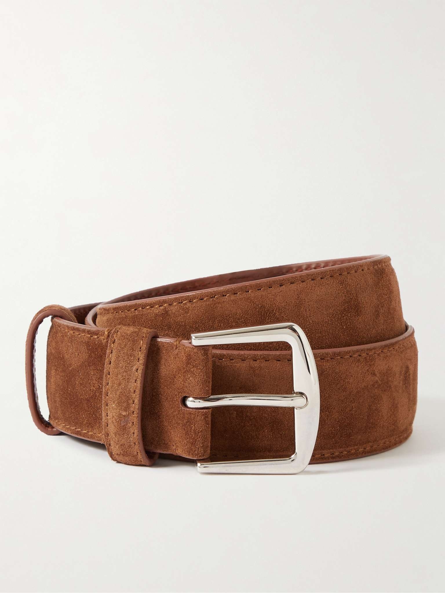 3.5cm Suede Belt - 1