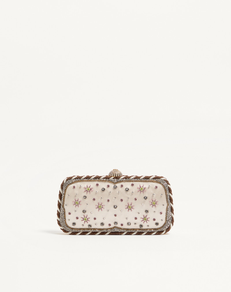 VALENTINO GARAVANI CARRY SECRETS EMBROIDERED MINAUDIERE 5