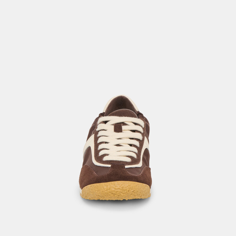 SARIYA SNEAKERS DK BROWN NYLON 10