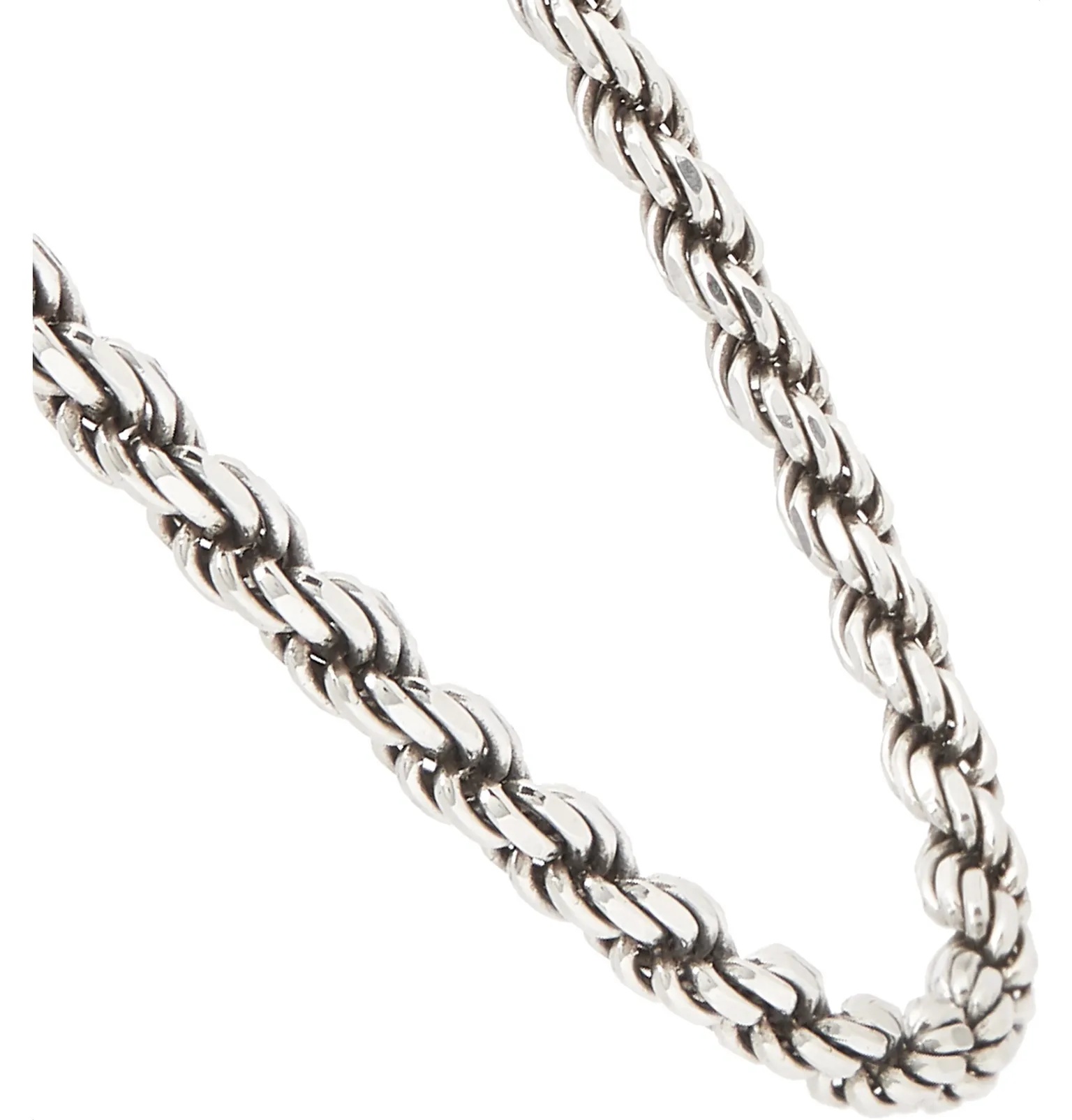 Silver-Tone Chain Necklace - 3