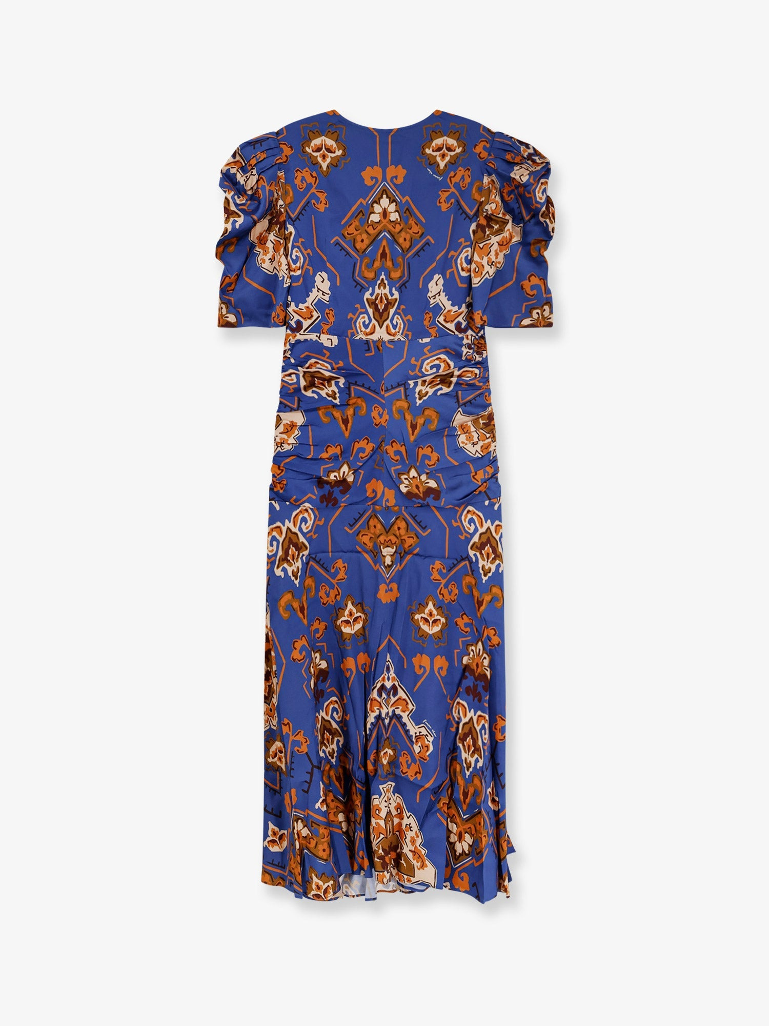 Farm Rio Ornament Floral Viscose Midi Dress - 4