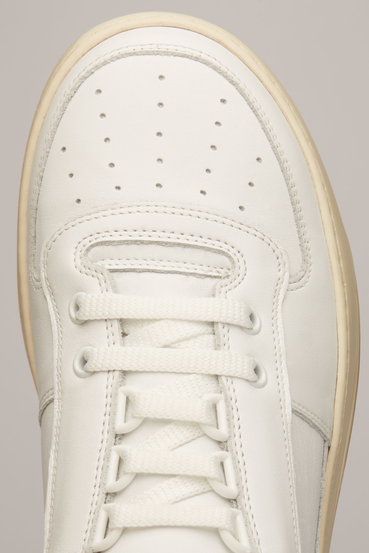 Lace-up sneakers white/white - 6