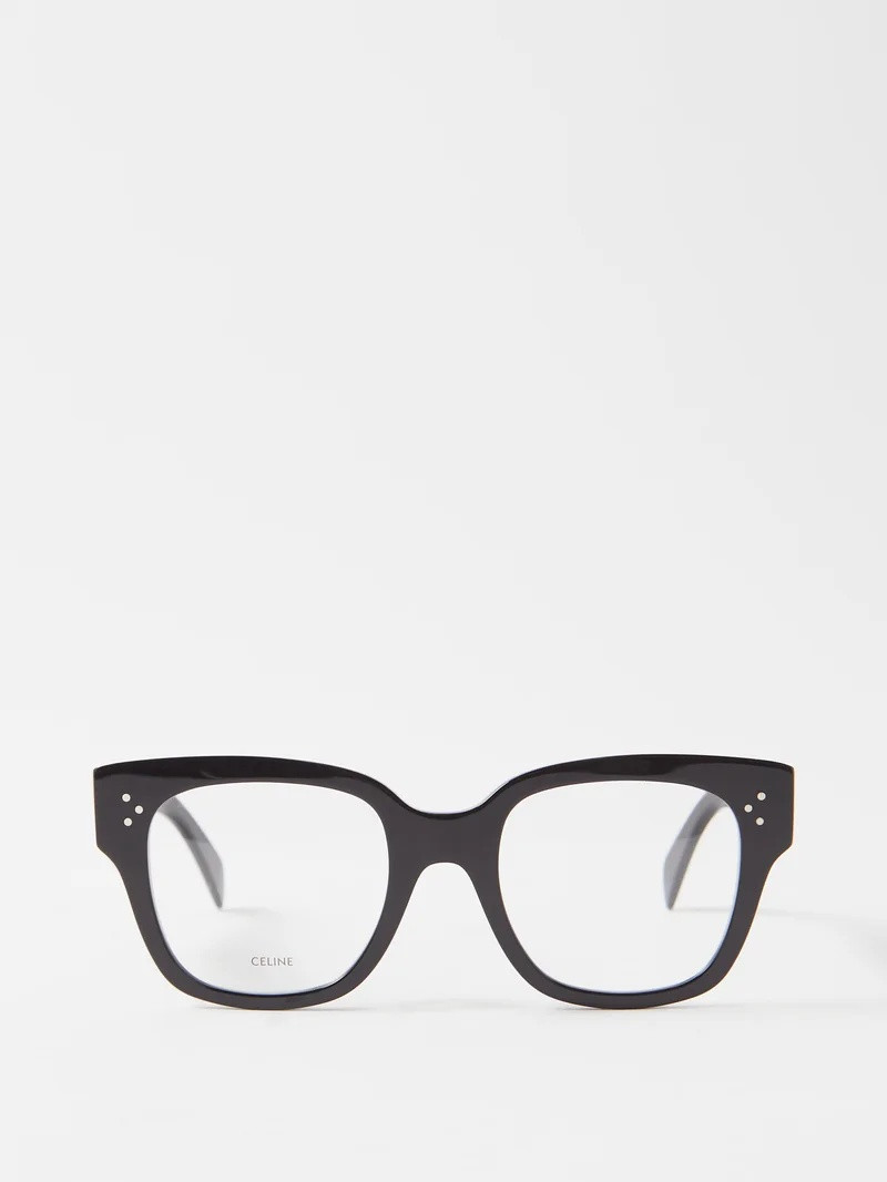 Square acetate glasses 1