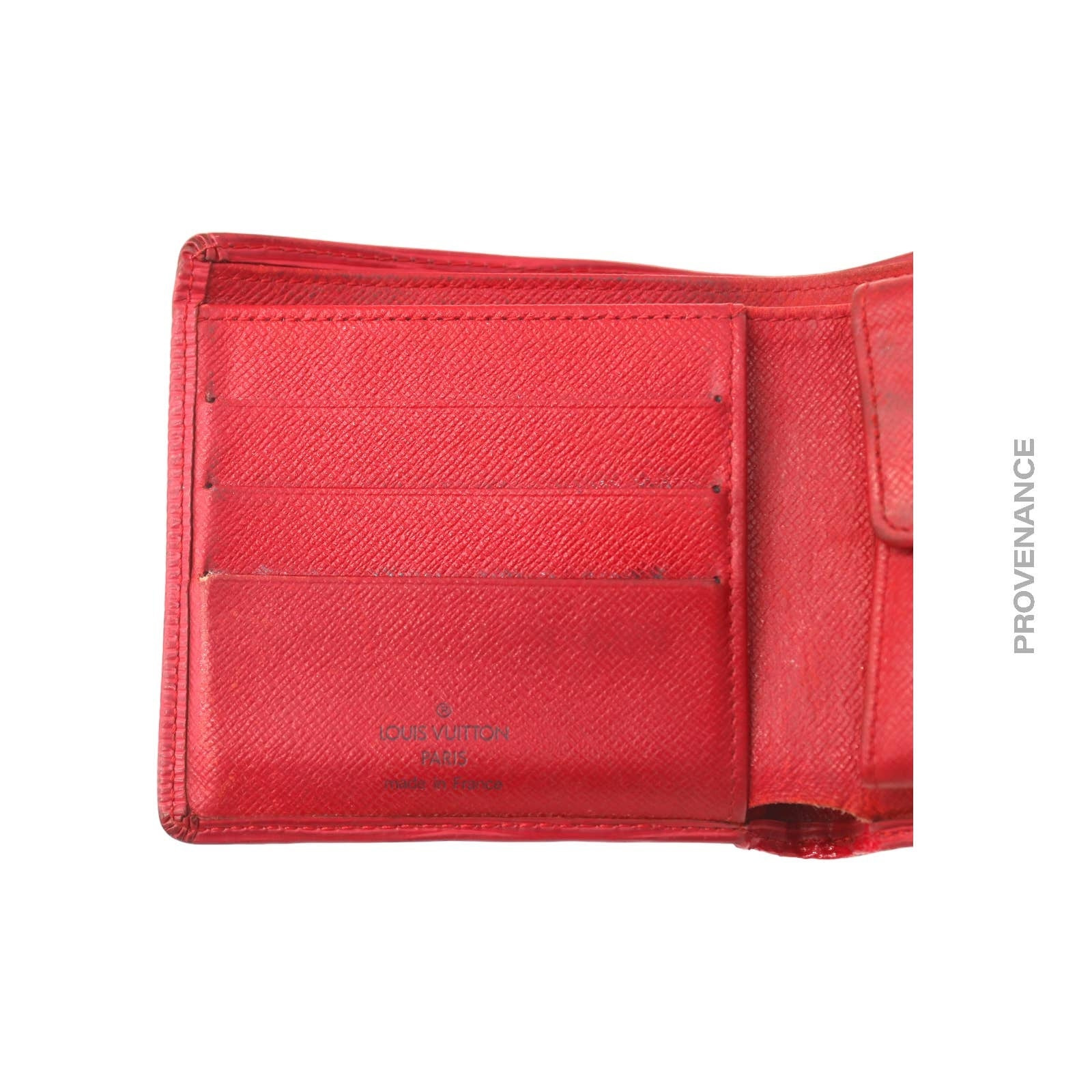 Louis Vuitton Marco Wallet - Red Epi Leather - 7