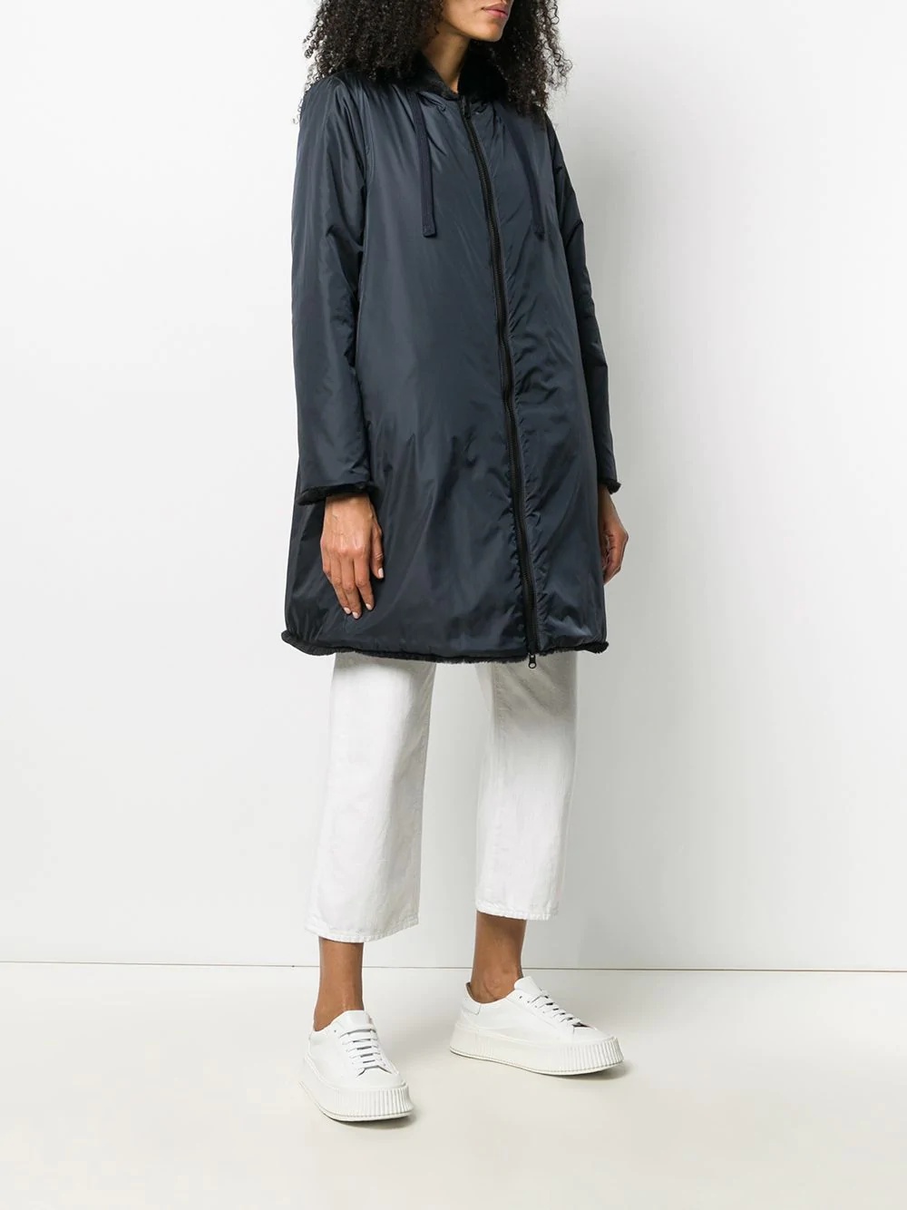 hooded parka coat - 3