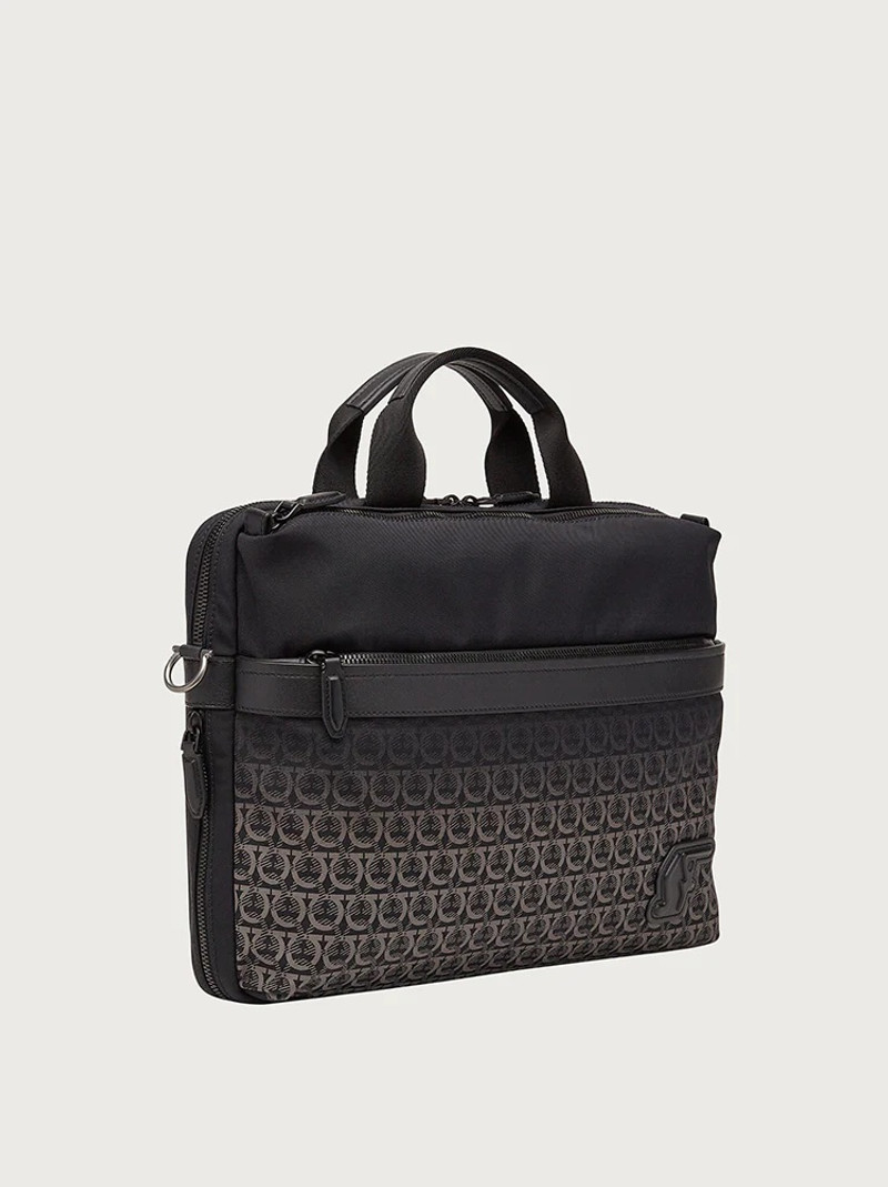 FERRAGAMO SF BUSINESS BAG -  ECONYL® NYLON outlook
