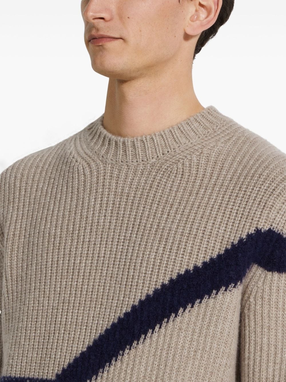 two-tone jumper - 5