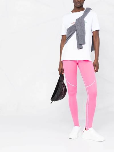 adidas contrast-seam leggings outlook