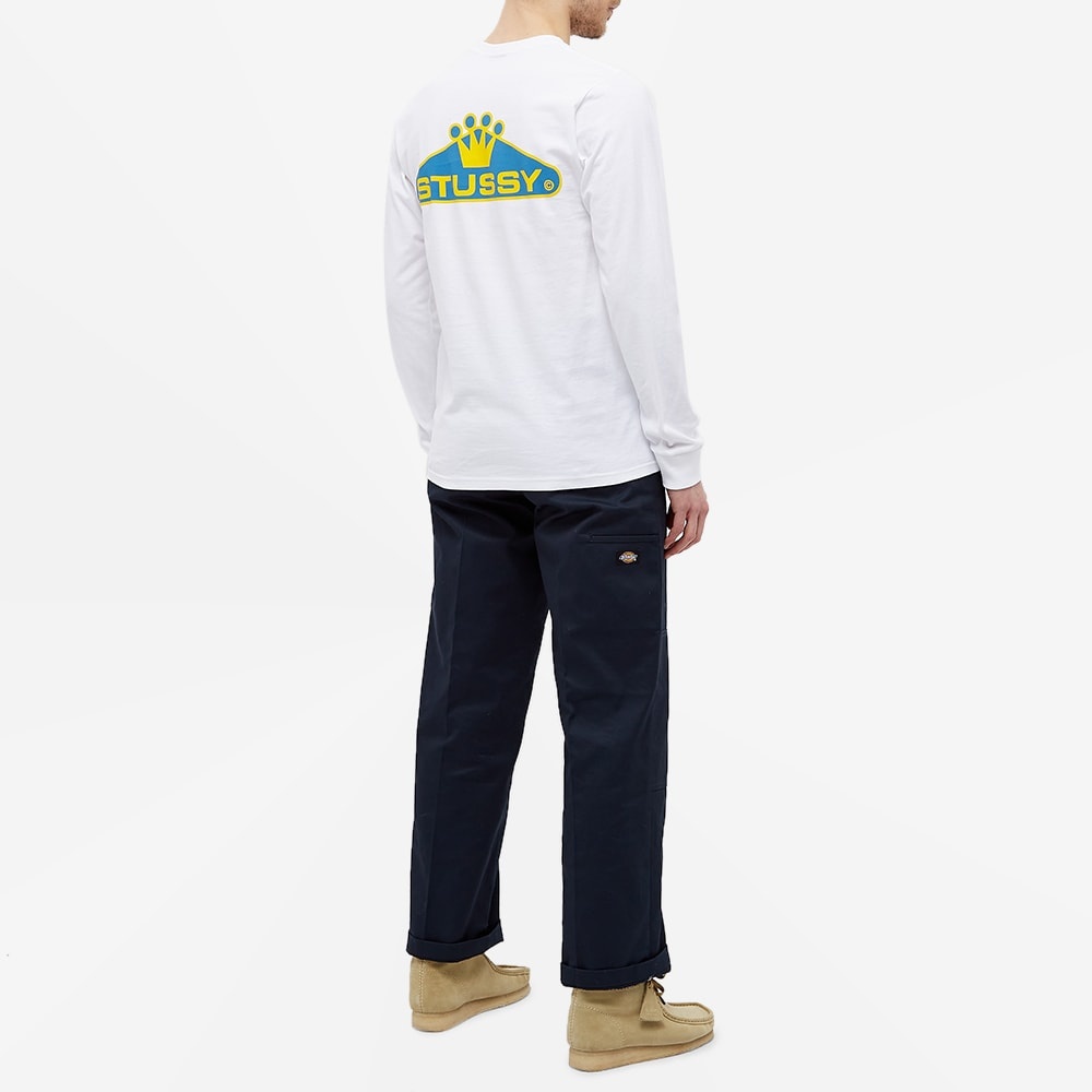 Stussy Long Sleeve Crowned Tee - 5