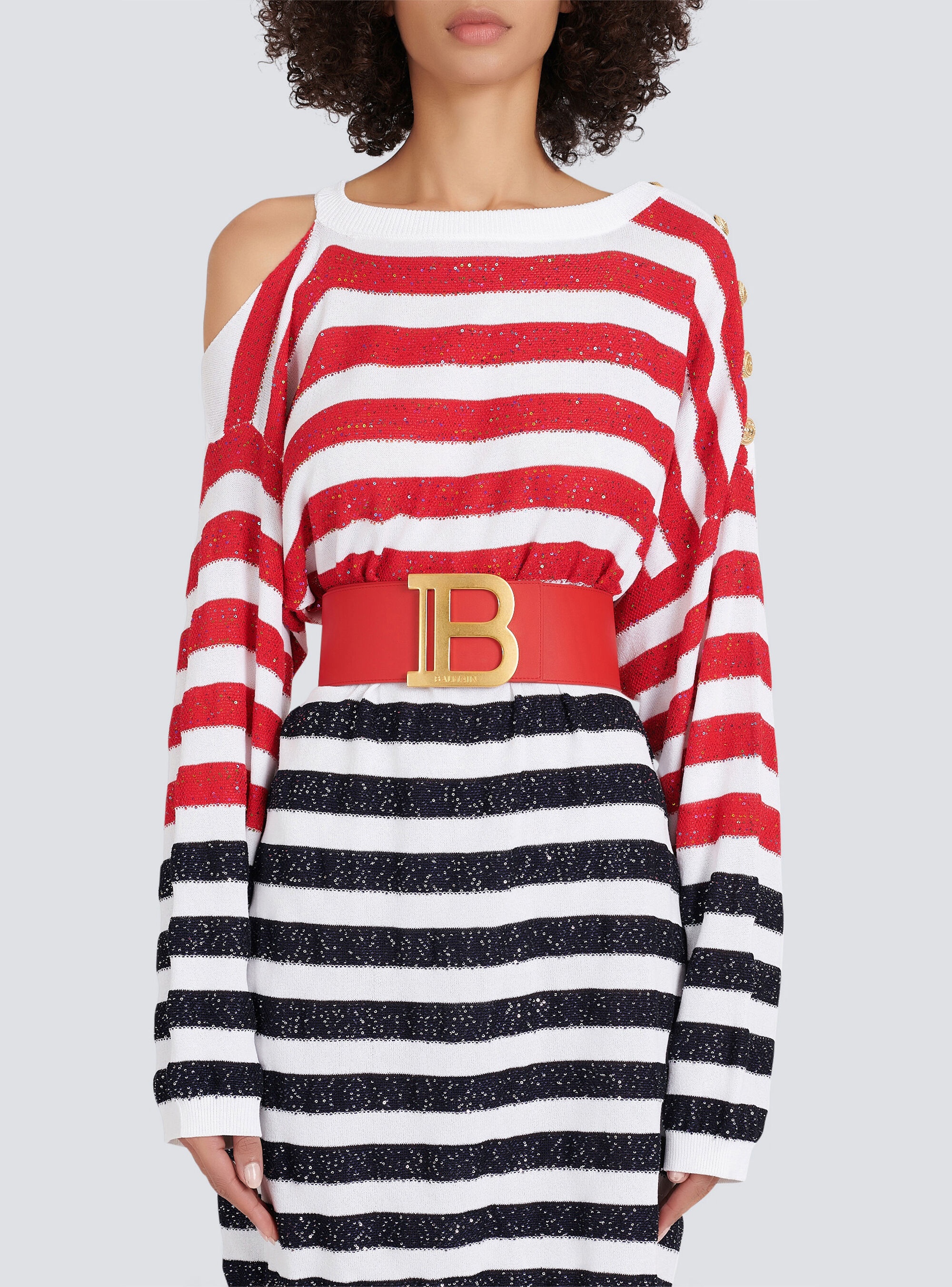 HIGH SUMMER CAPSULE - Leather B-Belt belt - 2