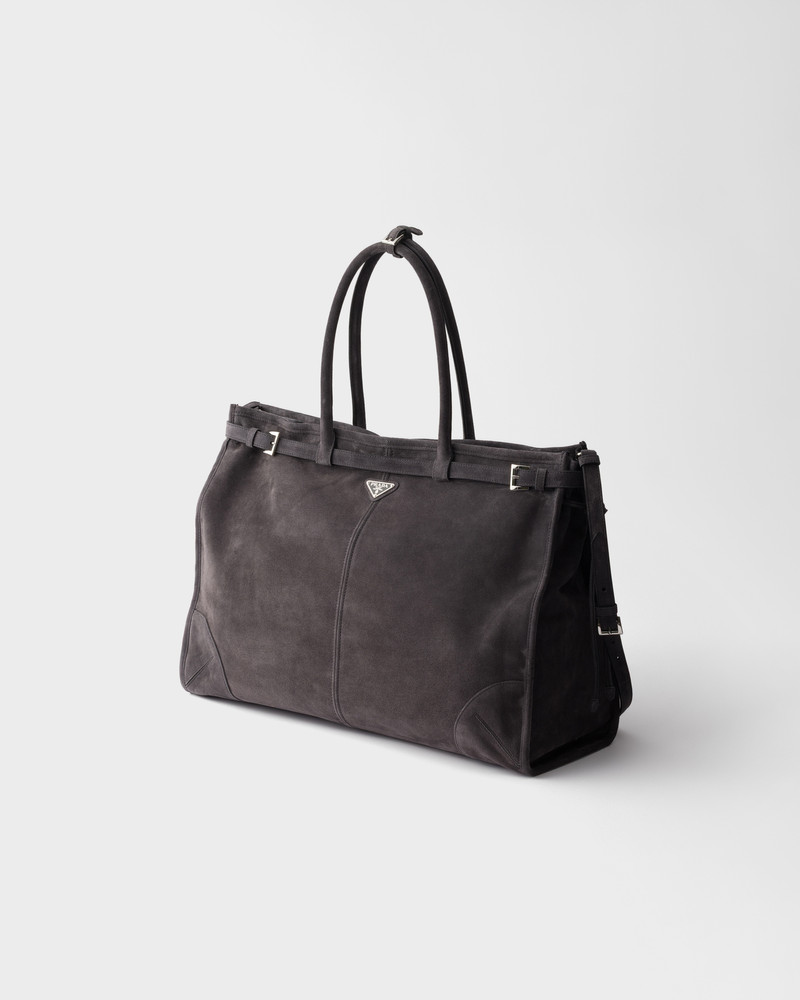 Prada Bonnie suede tote bag 3