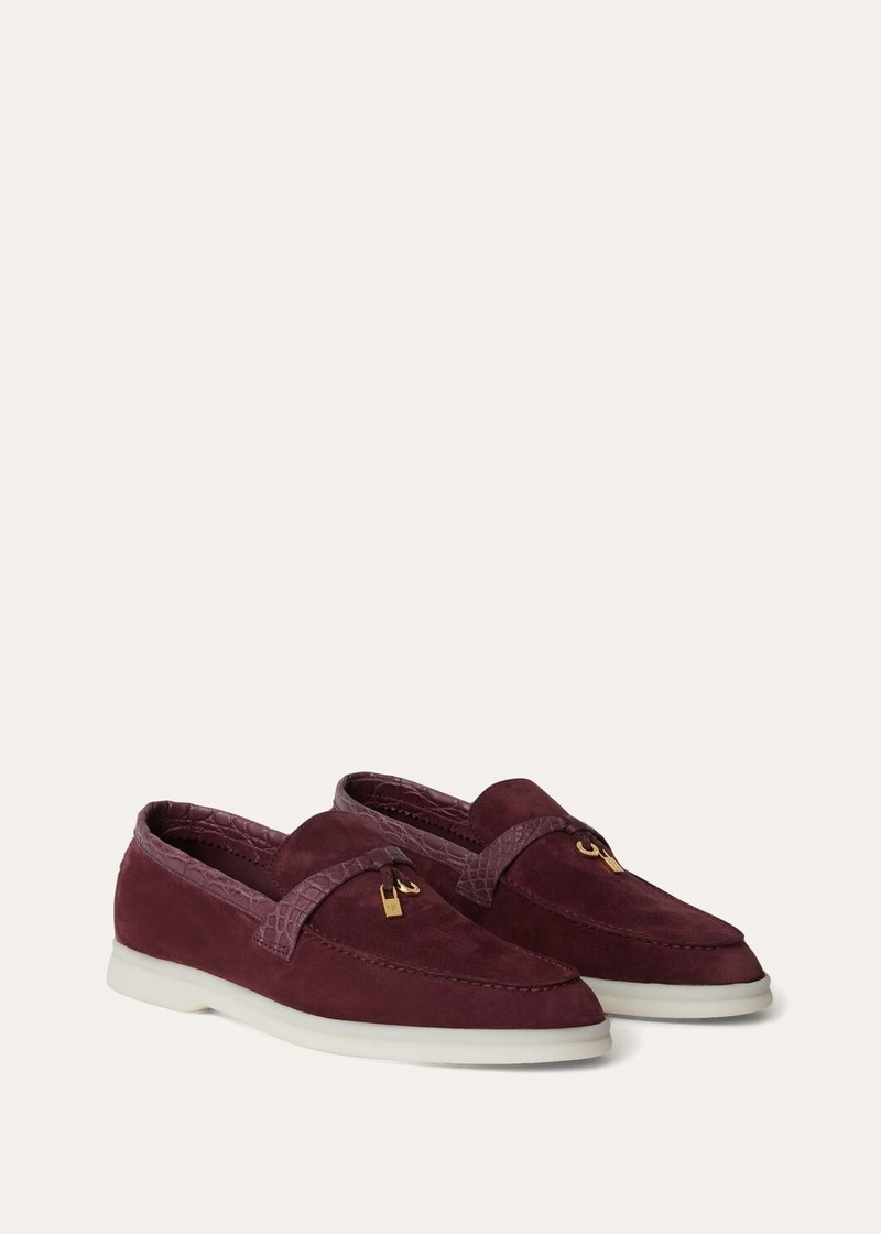 Loro Piana Summer Charms Walk Loafers outlook