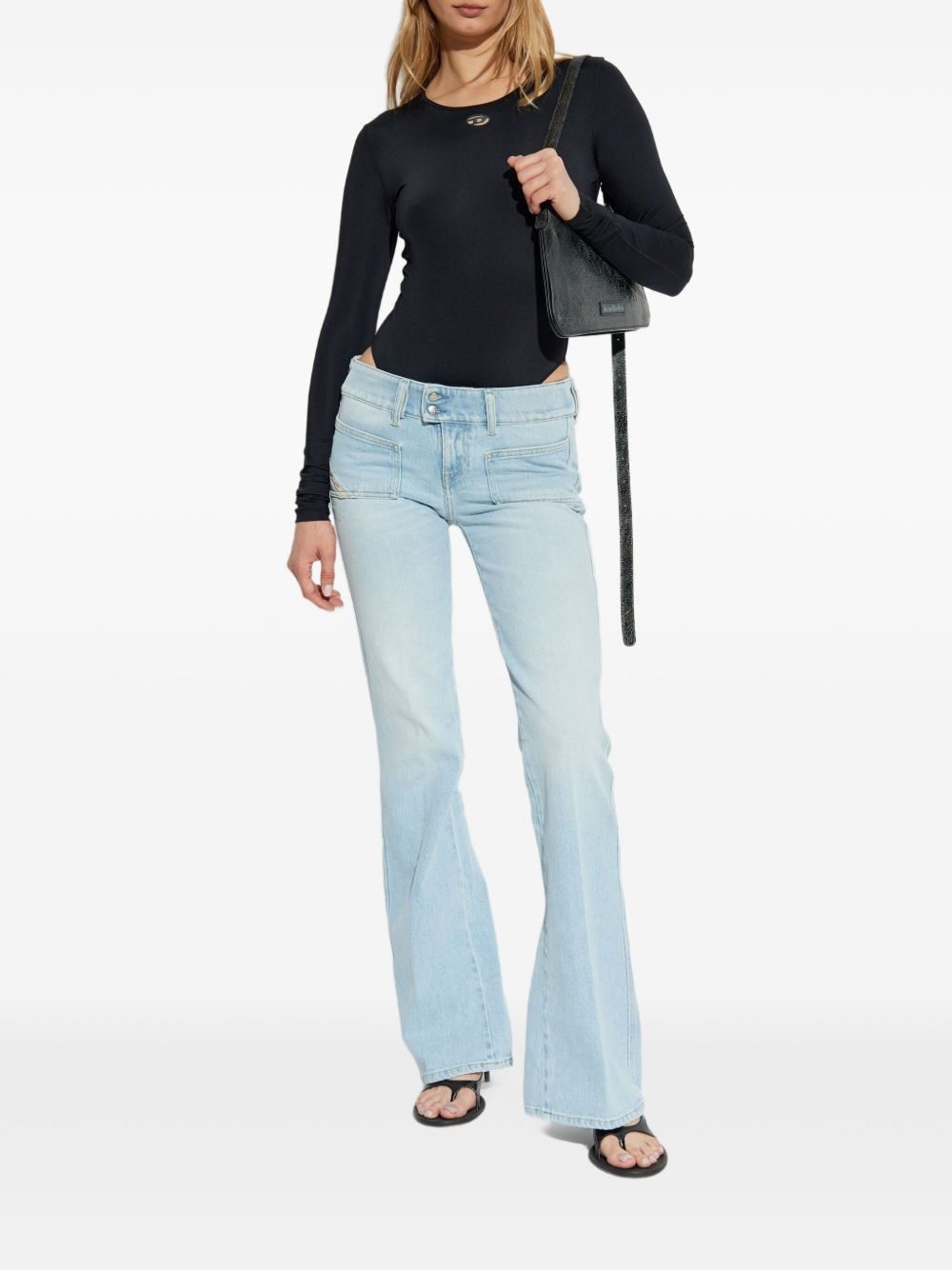 long-sleeve bodysuit - 2
