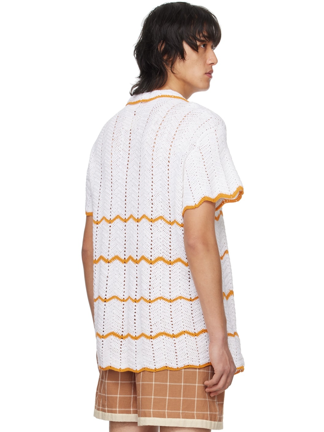White Chevron Shirt - 3
