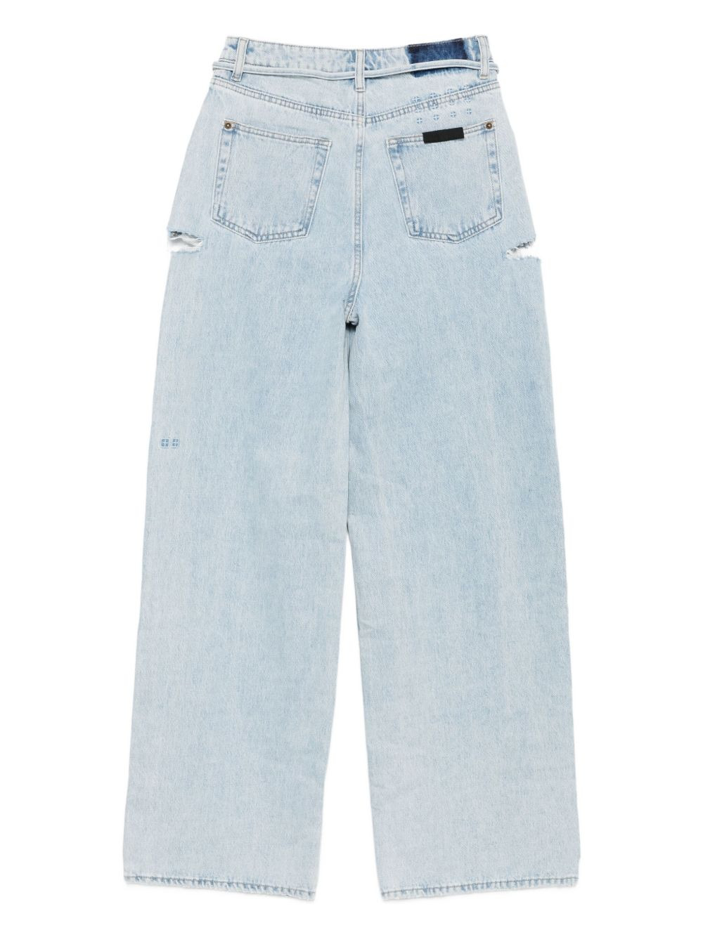 Rollin cut-out baggy jeans - 2