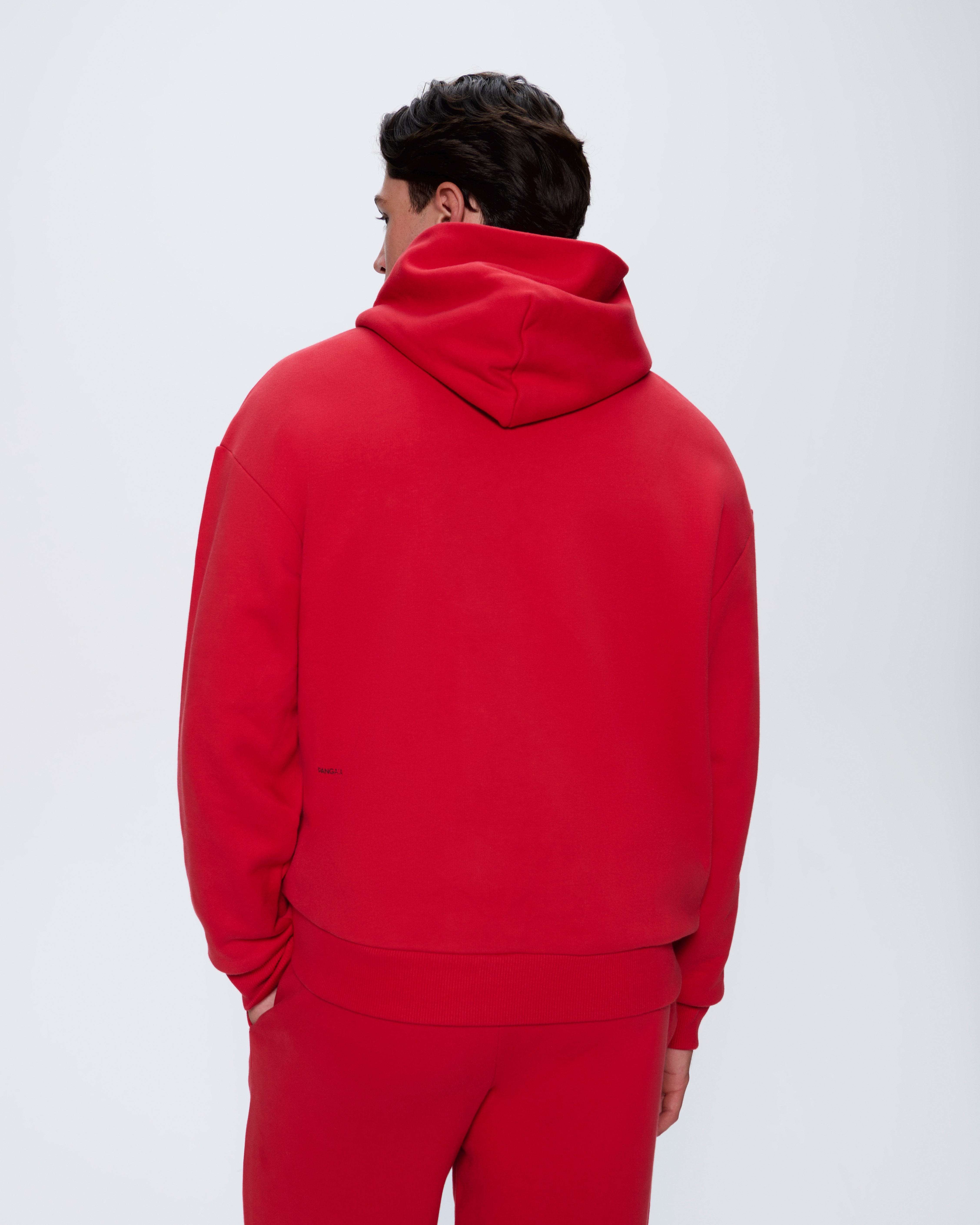 Mens 365 Heavyweight Hoodie - Goji Red - 5