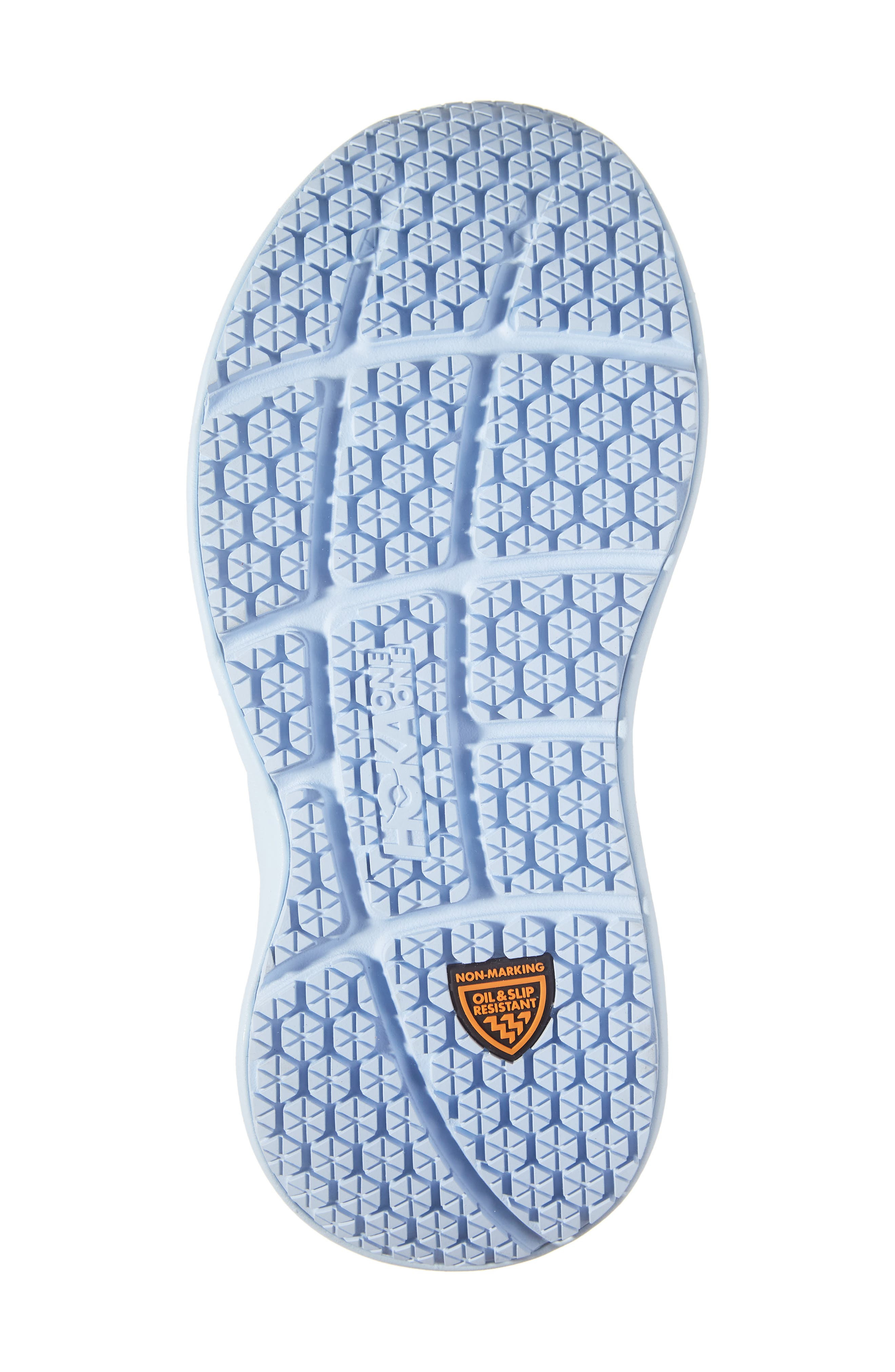 HOKA Bondi SR Water Resistant Running Shoe in Ice Water /Ice Water at Nordstrom - 6
