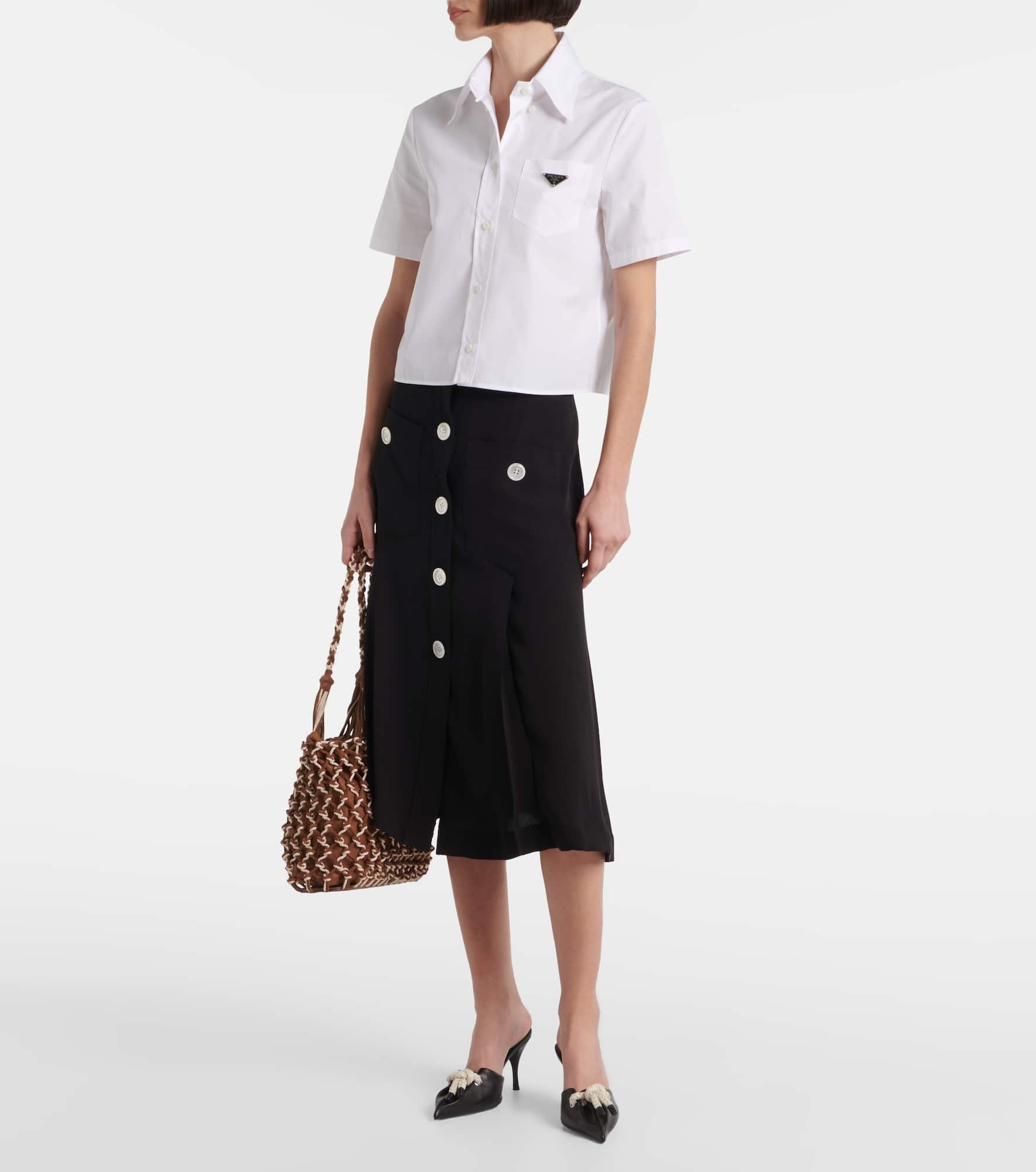 Logo cotton jersey shirt - 2