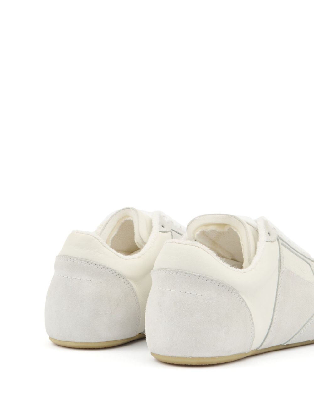 numbers-embossed sneakers - 5