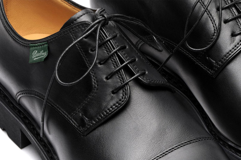 Dickens Black Silk - Rubber Sole 6