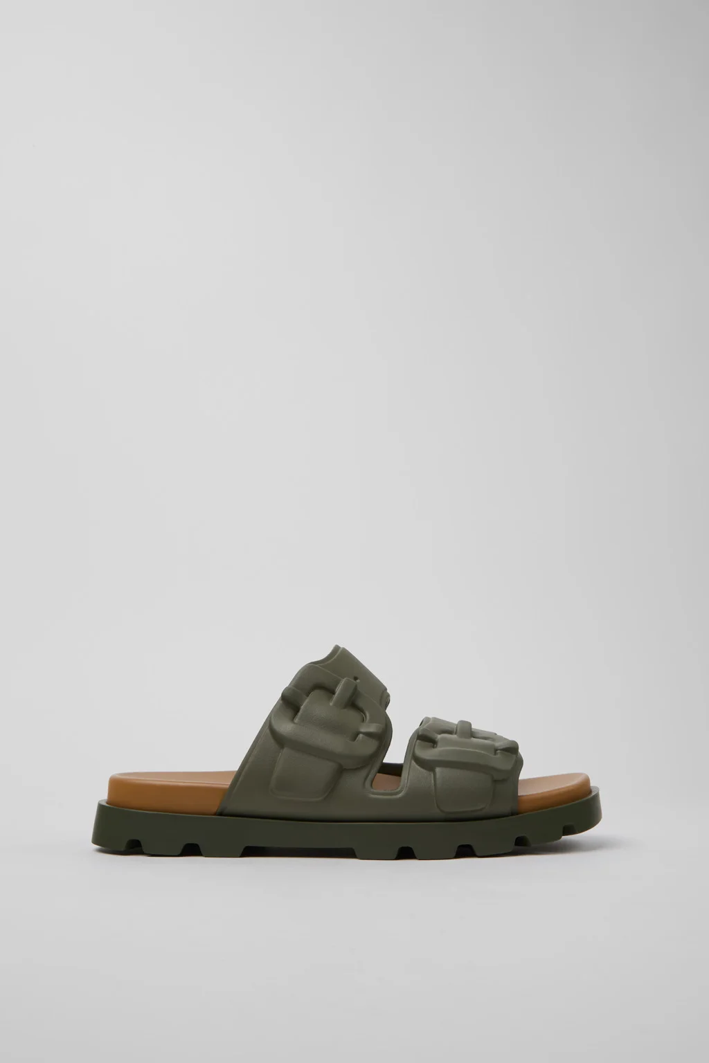 Brutus Sandal Green Synthetic Sandals for Men. - 1