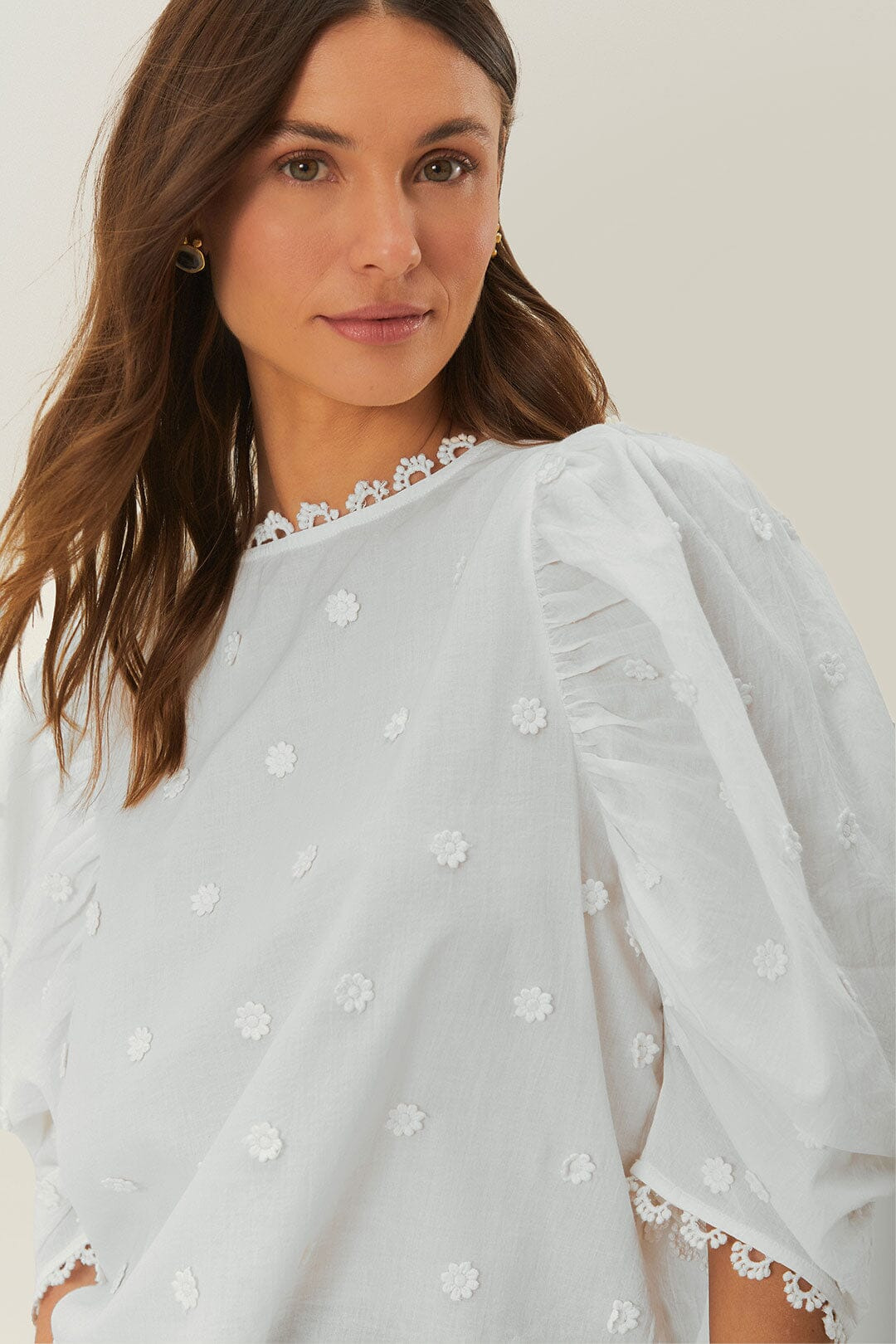 Off-White 3D Flowers Blouse - 2