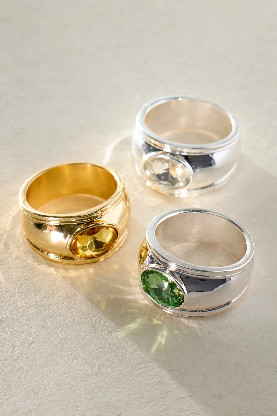 Orbit Stone Pinky Ring - 1