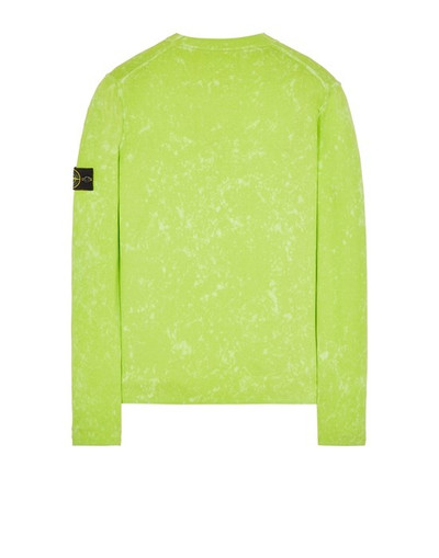 Stone Island 555D9 PURE COTTON KNIT + OFF-DYE OVD TREATMENT_GARMENT DYED  LEMON outlook