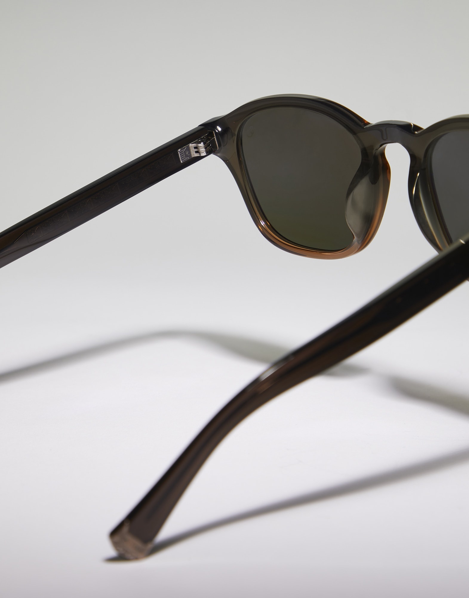 Intarsia Rays acetate sunglasses with polarized lenses - 3