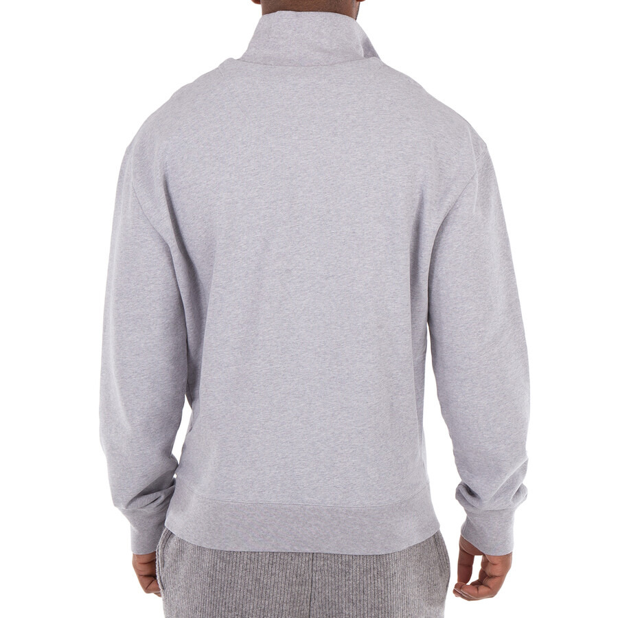 Maison Kitsune Half-Zip Fox Head Patch Sweatshirt - 5