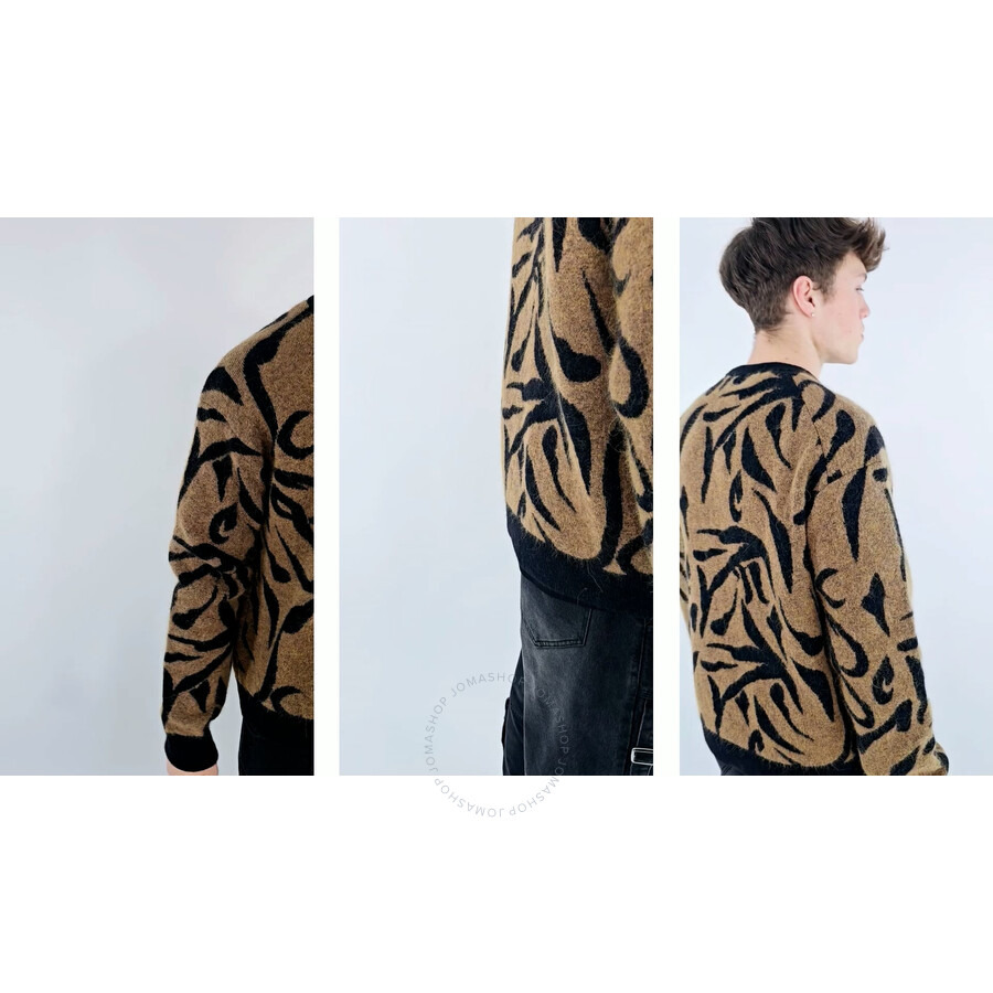 Nanushka Toine Crew Neck Abstract Print Sweater - 7