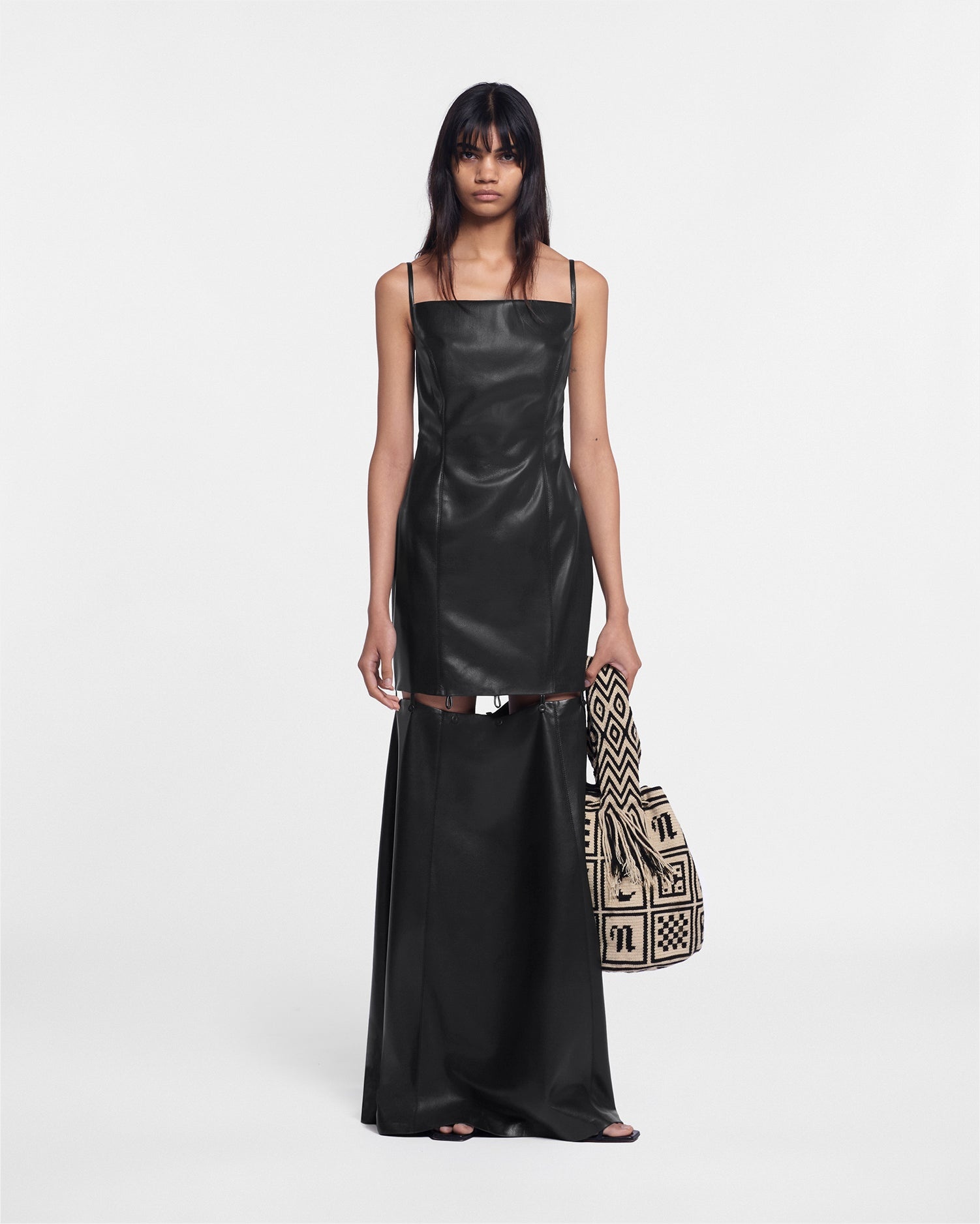 Okobor™ Alt-Leather Maxi Dress - 2