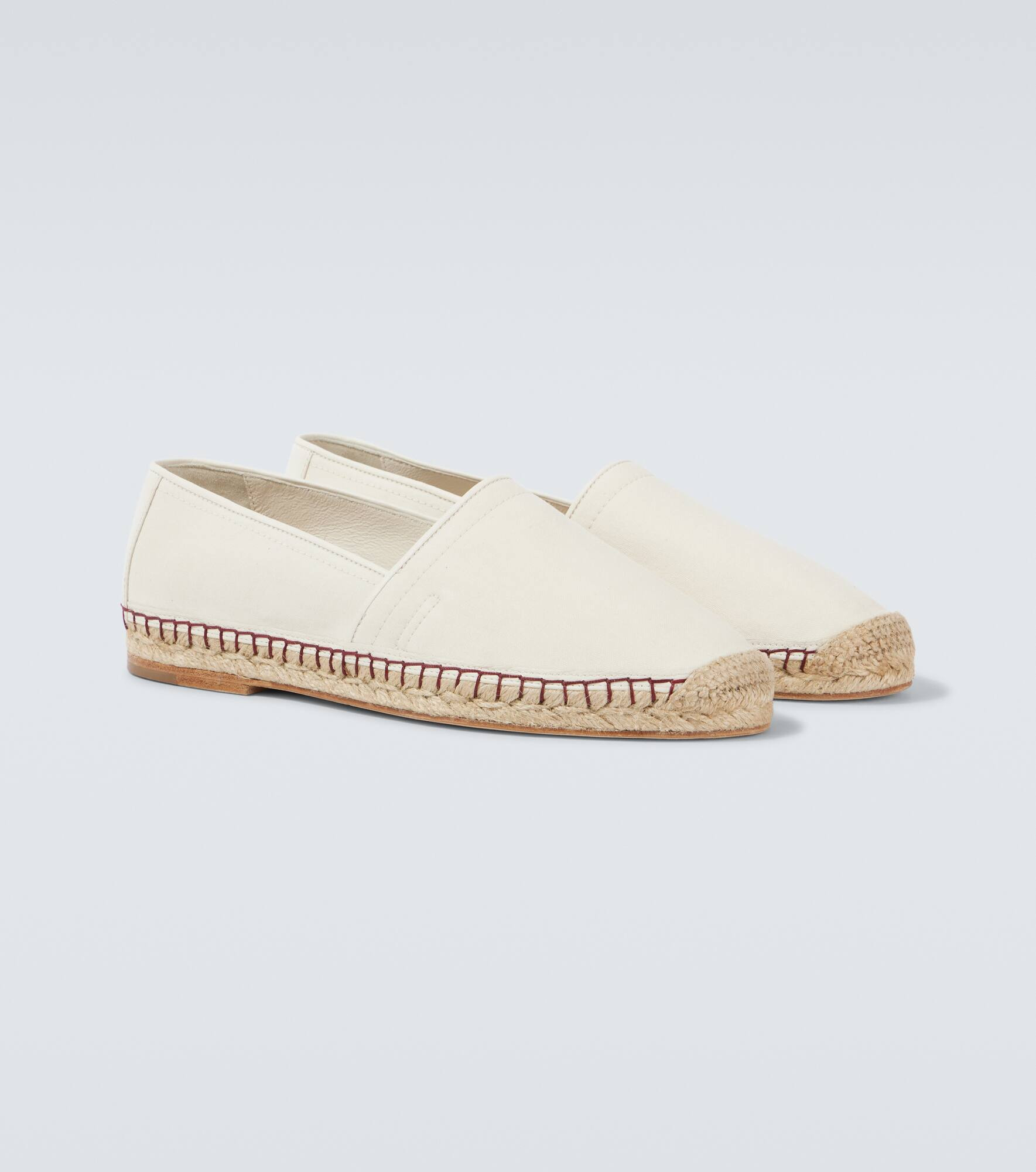 Leather espadrilles - 5