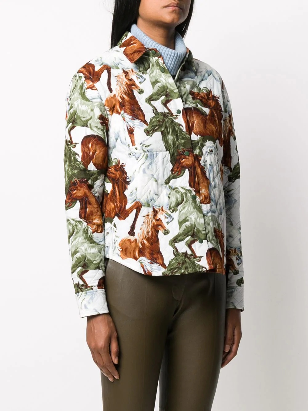 horse-print jacket - 3