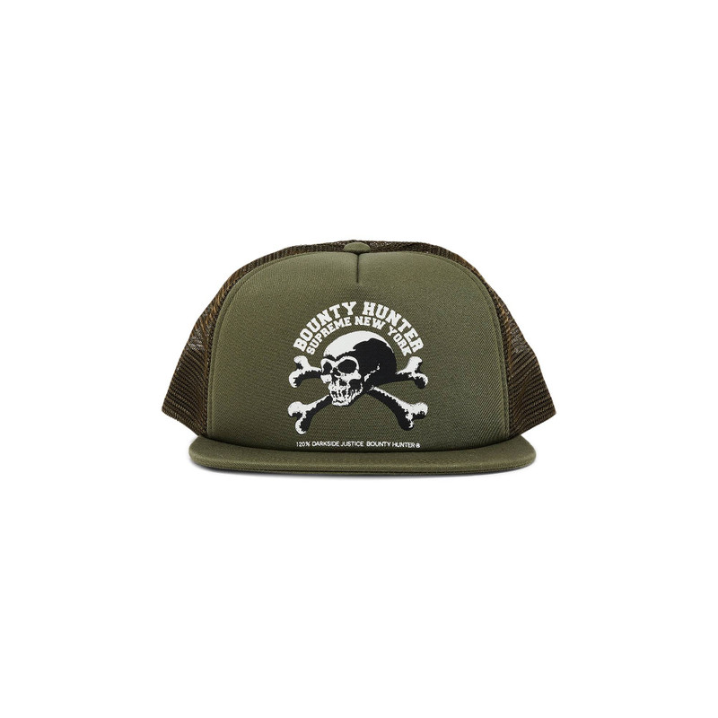 Supreme x Bounty Hunter Mesh Back 5-Panel 'Olive' - 1